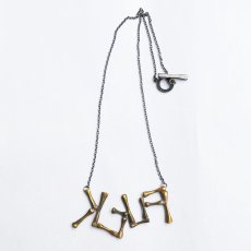 画像4: 【Wiz&Witch】[F*CK] Necklace　[WP09-AC001] (4)