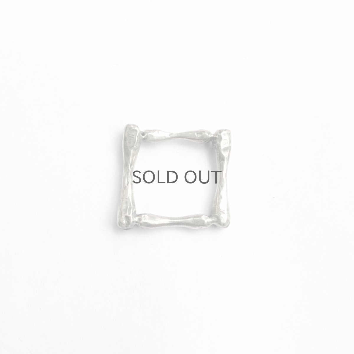 画像2: 【Wiz&Witch】BONE RING [WP09-AC002] (2)