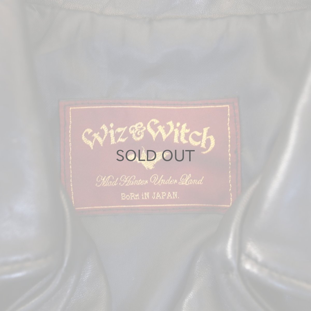 画像9: 【Wiz&Witch】- "WICCA" LAMB LEATHER RIDERS JACKET (9)