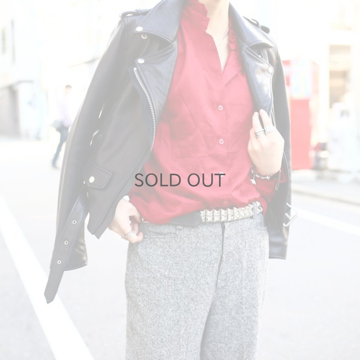 画像14: 【Wiz&Witch】- "WICCA" LAMB LEATHER RIDERS JACKET (14)