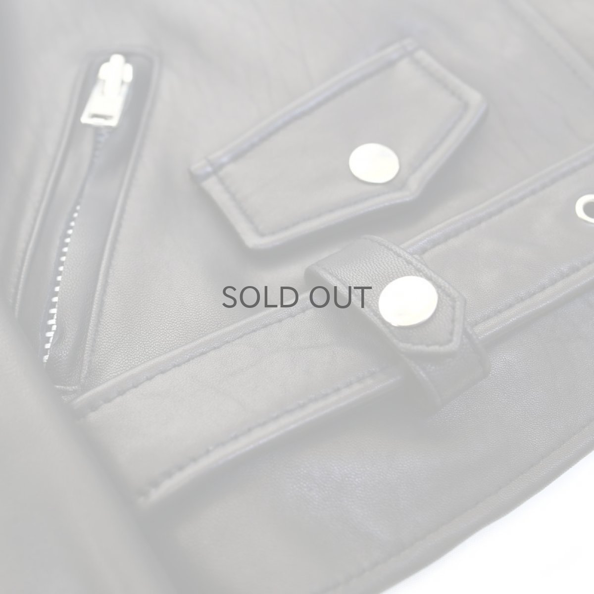 画像3: 【Wiz&Witch】- "WICCA" LAMB LEATHER RIDERS JACKET (3)