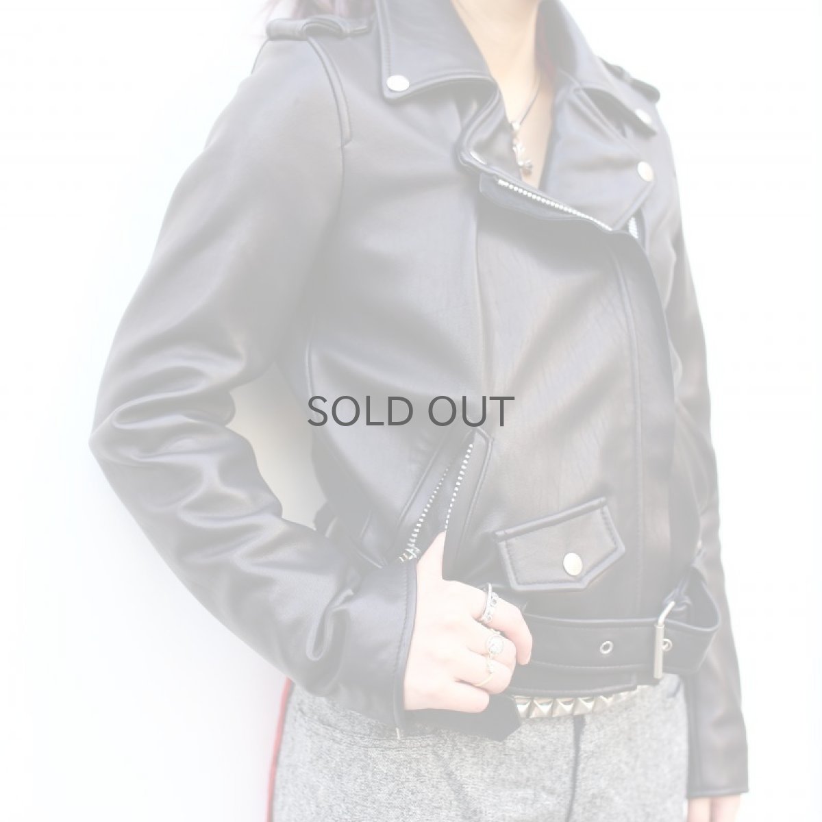 画像13: 【Wiz&Witch】- "WICCA" LAMB LEATHER RIDERS JACKET (13)