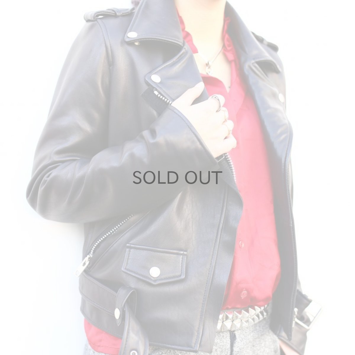 画像10: 【Wiz&Witch】- "WICCA" LAMB LEATHER RIDERS JACKET (10)