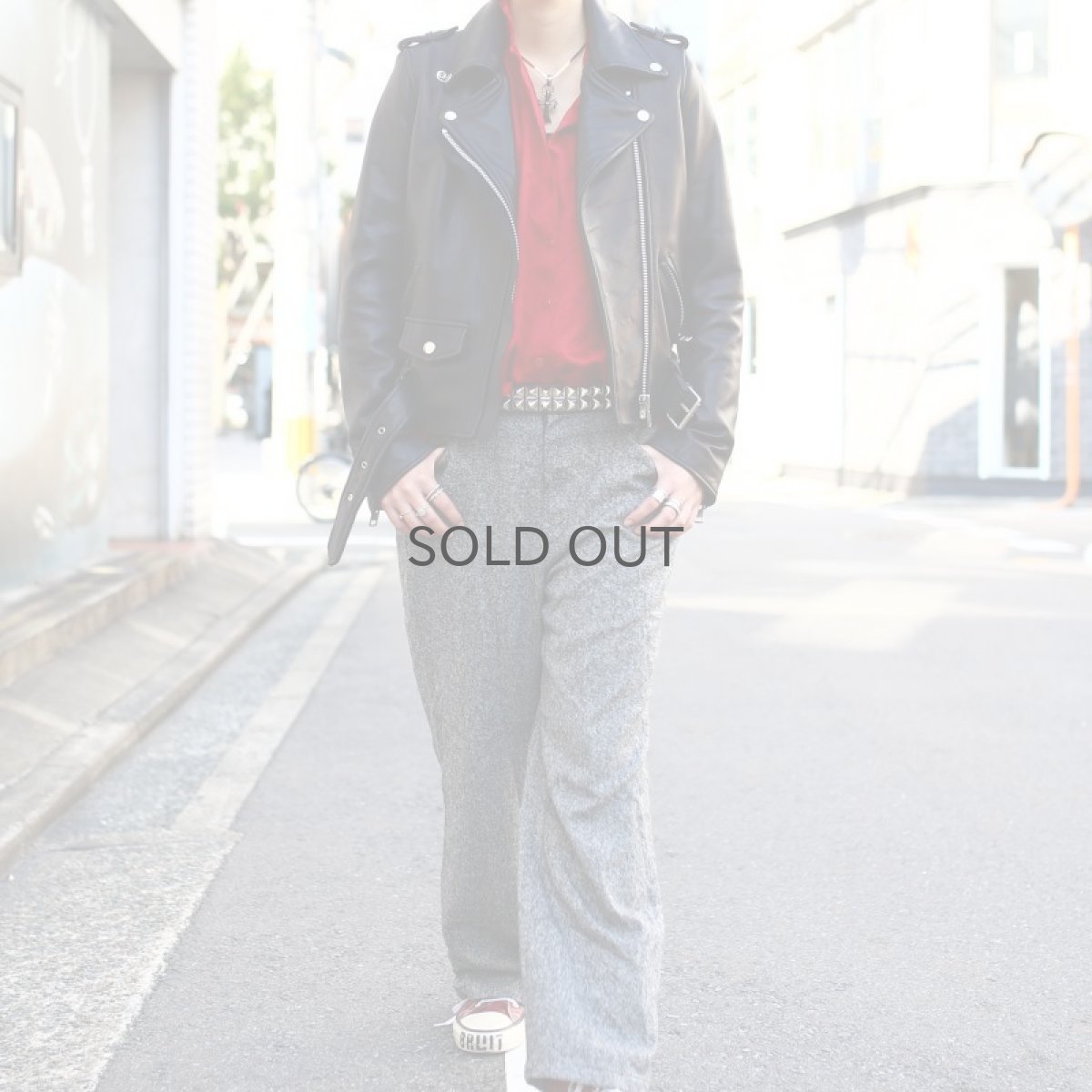 画像16: 【Wiz&Witch】- "WICCA" LAMB LEATHER RIDERS JACKET (16)