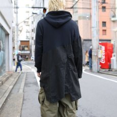 画像3: 【Wiz&Witch】- "ANTI WAR" HOODIE JACKET 002 / BLACK (3)