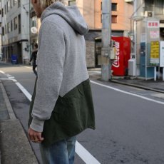 画像2: 【Wiz&Witch】- "ANTI WAR" HOODIE JACKET 003 / GRAY (2)