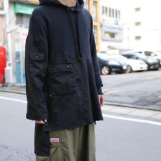 画像1: 【Wiz&Witch】- "ANTI WAR" HOODIE JACKET 002 / BLACK (1)