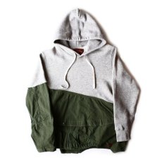 画像4: 【Wiz&Witch】- "ANTI WAR" HOODIE JACKET 003 / GRAY (4)