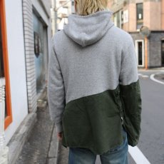 画像3: 【Wiz&Witch】- "ANTI WAR" HOODIE JACKET 003 / GRAY (3)