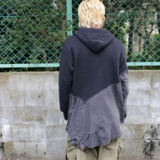 画像3: 【Wiz&Witch】- "ANTI WAR" HOODIE  JACKET 001 / BLACK (3)