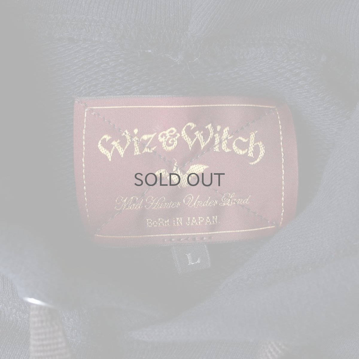 画像10: 【Wiz&Witch】- "ANTI WAR" HOODIE JACKET 002 / BLACK (10)