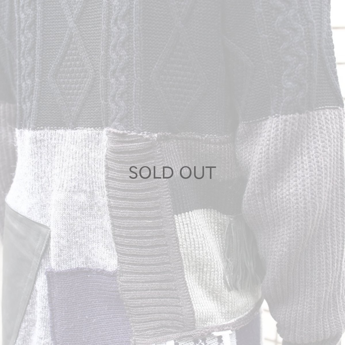 画像14: 【Wiz&Witch】- Planet Label "WEIRD CREW KNIT" / BLACK (14)