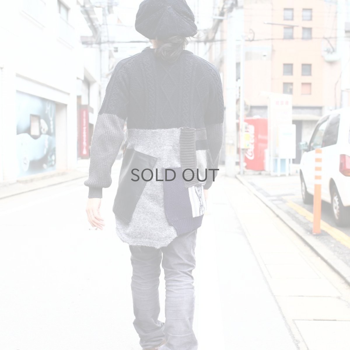 画像5: 【Wiz&Witch】- Planet Label "WEIRD CREW KNIT" / BLACK (5)