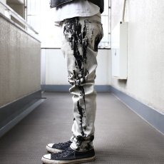 画像9: 【Wiz&Witch】-Planet Label- "W" STUDS BLEACH PANTS (9)