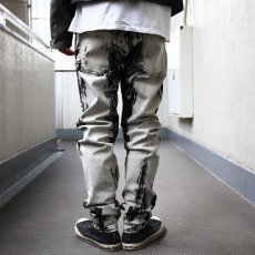 画像10: 【Wiz&Witch】-Planet Label- "W" STUDS BLEACH PANTS (10)