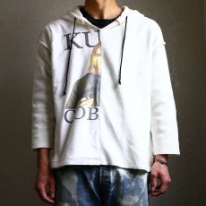 画像1: 【Wiz&Witch】-Planet Label- "Guns Kurt" PULLOVER PARKA / WHITE (1)