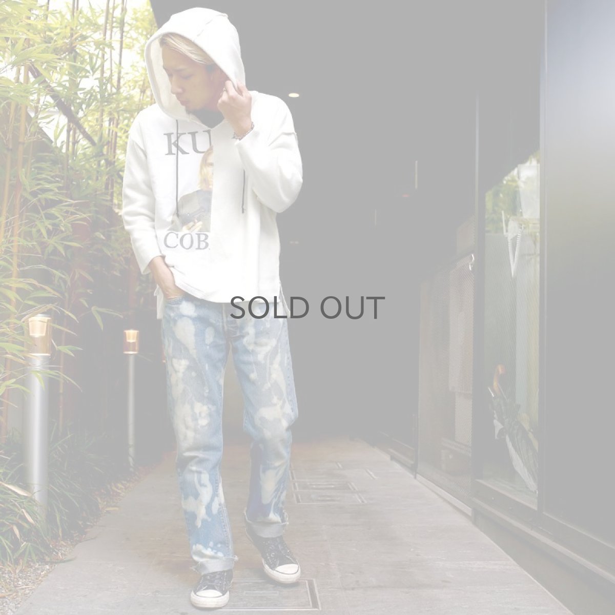 画像5: 【Wiz&Witch】-Planet Label- "Guns Kurt" PULLOVER PARKA / WHITE (5)