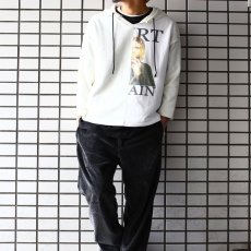 画像8: 【Wiz&Witch】-Planet Label- "Smoke Kurt" PULLOVER PARKA / WHITE (8)