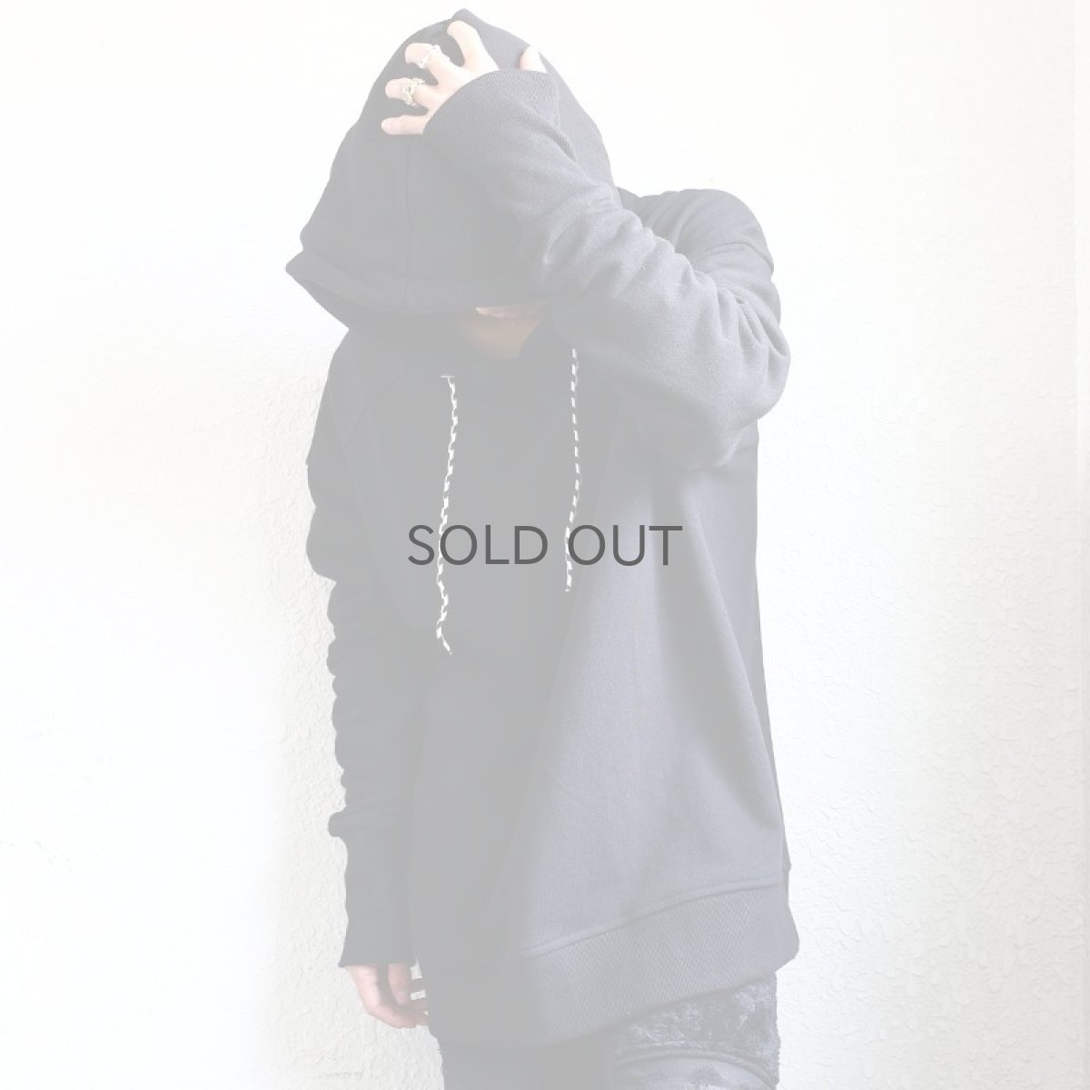 画像1: 【Wiz&Witch】"OVER W" PARKA / BLACK (1)