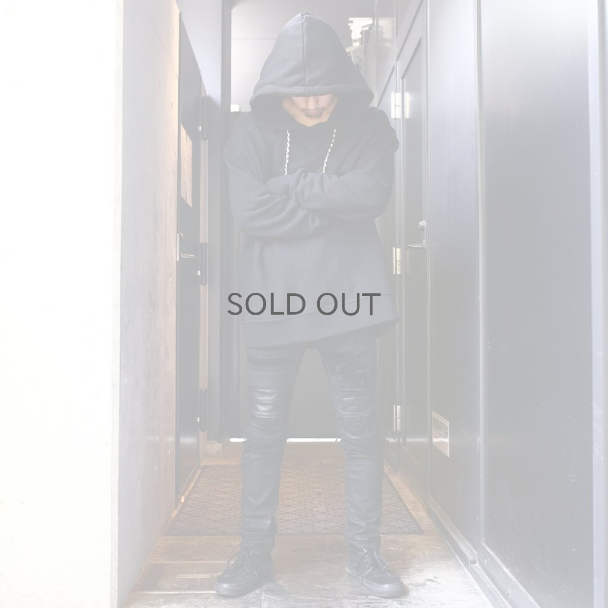 画像2: 【Wiz&Witch】"OVER W" PARKA / BLACK (2)