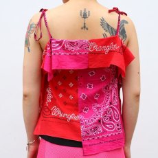 画像10: 【Wiz&Witch】BANDANA CAMISOLE / RED×PINK (10)