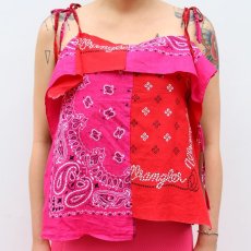 画像7: 【Wiz&Witch】BANDANA CAMISOLE / RED×PINK (7)