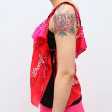 画像8: 【Wiz&Witch】BANDANA CAMISOLE / RED×PINK (8)