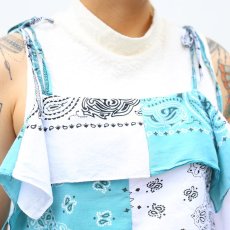 画像10: 【Wiz&Witch】BANDANA CAMISOLE / BLUE×WHITE (10)