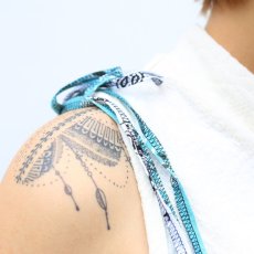 画像12: 【Wiz&Witch】BANDANA CAMISOLE / BLUE×WHITE (12)