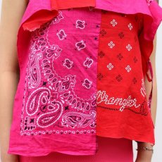 画像14: 【Wiz&Witch】BANDANA CAMISOLE / RED×PINK (14)