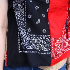 画像14: 【Wiz&Witch】BANDANA CAMISOLE / RED×BLACK (14)