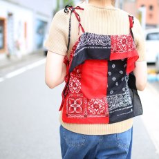 画像5: 【Wiz&Witch】BANDANA CAMISOLE / RED×BLACK (5)