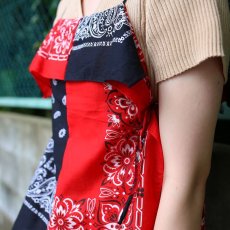 画像12: 【Wiz&Witch】BANDANA CAMISOLE / RED×BLACK (12)