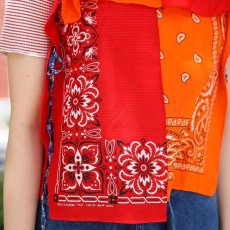 画像13: 【Wiz&Witch】BANDANA CAMISOLE / ORANGE×RED (13)