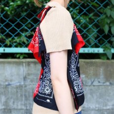 画像9: 【Wiz&Witch】BANDANA CAMISOLE / RED×BLACK (9)