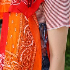 画像14: 【Wiz&Witch】BANDANA CAMISOLE / ORANGE×RED (14)