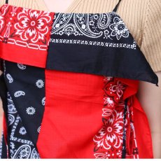 画像11: 【Wiz&Witch】BANDANA CAMISOLE / RED×BLACK (11)