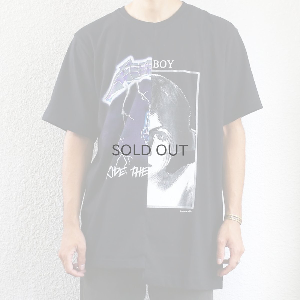 画像5: 【Wiz&Witch】"DIRTY BEAUTIFUL" ROCK TEE (5)