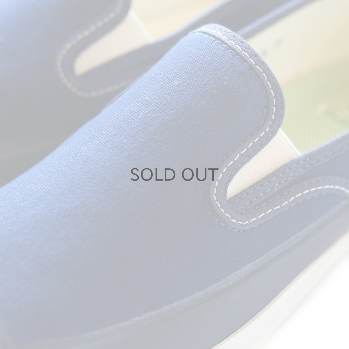 画像6: 【CONVERSE ADDICT】- JACK PURCELL CANVAS SLIP-ON / NAVY (6)