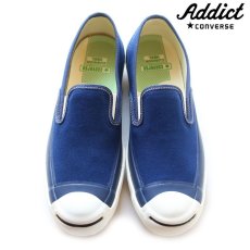 画像3: 【CONVERSE ADDICT】- JACK PURCELL CANVAS SLIP-ON / NAVY (3)