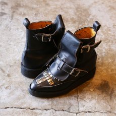 画像2: 1980's【BOY LONDON】STUDS DESIGN LEATHER BOOTS (2)