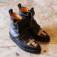 画像3: 1980's【BOY LONDON】STUDS DESIGN LEATHER BOOTS (3)