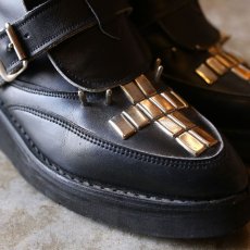 画像5: 1980's【BOY LONDON】STUDS DESIGN LEATHER BOOTS (5)