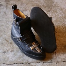 画像4: 1980's【BOY LONDON】STUDS DESIGN LEATHER BOOTS (4)