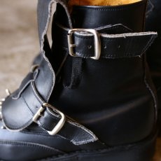 画像7: 1980's【BOY LONDON】STUDS DESIGN LEATHER BOOTS (7)