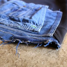 画像7: 【Wiz&Witch】"WEIRD PARKA" / BLACK×BLUE (7)