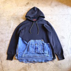 画像1: 【Wiz&Witch】"WEIRD PARKA" / BLACK×BLUE (1)