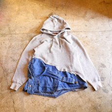 画像1: 【Wiz&Witch】"WEIRD PARKA" / GRAY×BLUE (1)