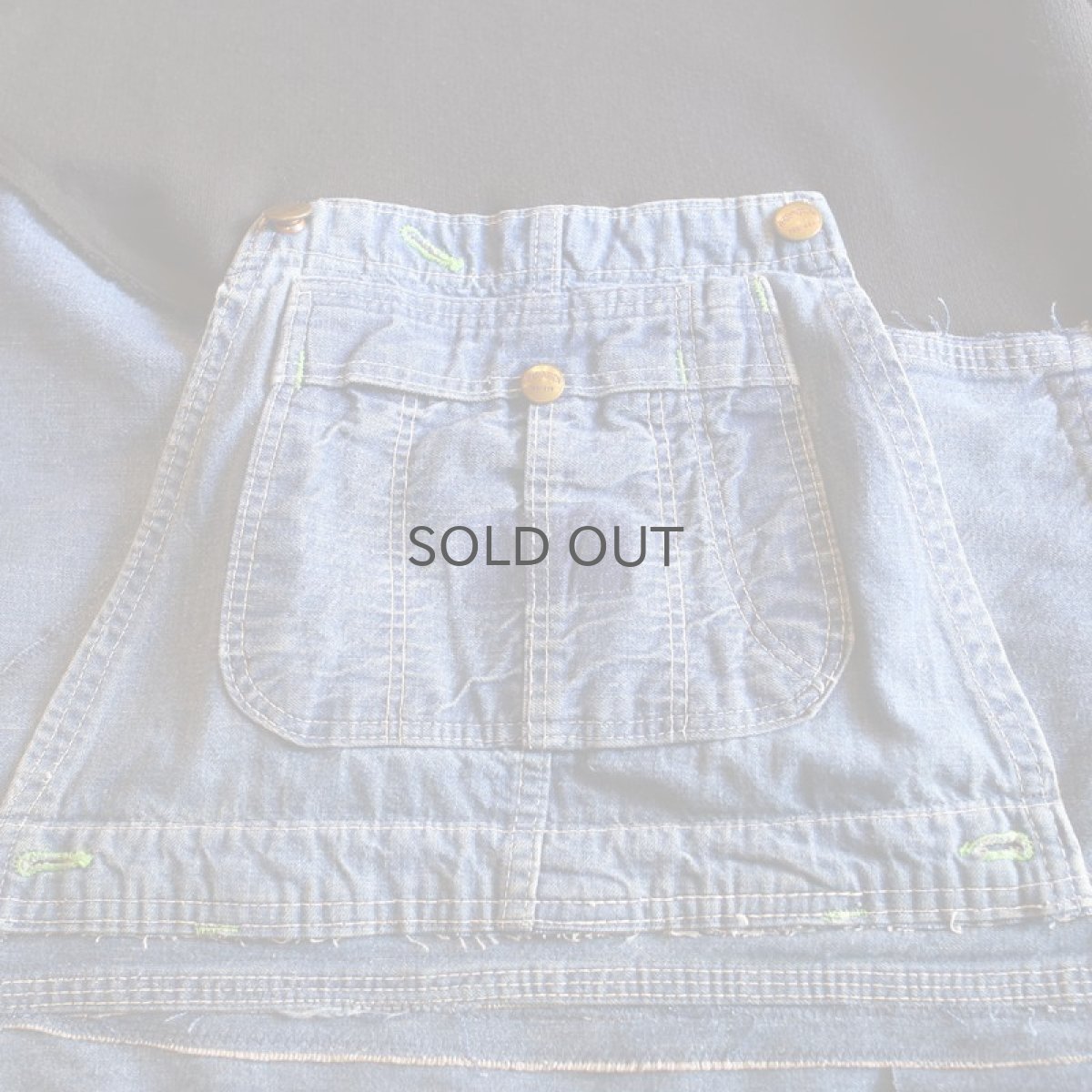 画像5: 【Wiz&Witch】"WEIRD PARKA" / BLACK×BLUE (5)