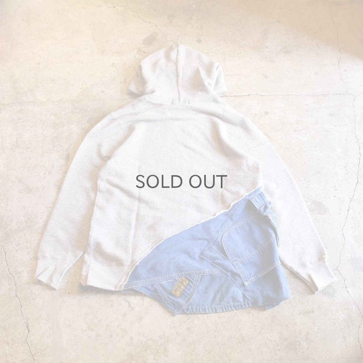 画像2: 【Wiz&Witch】"WEIRD PARKA" / GRAY×BLUE (2)